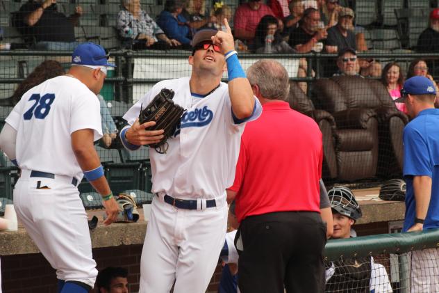 Evansville Otters' Justin Watland on game night