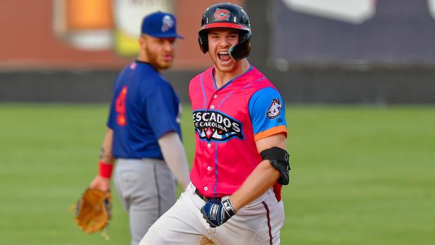 Carolina Mudcats on game night