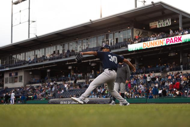 Somerset Patriots' Yoendrys Gomez on game night