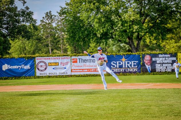 St. Cloud Rox' Anthony Mata in action