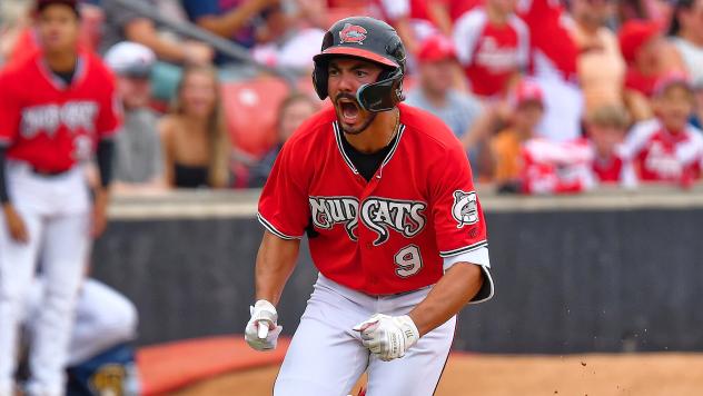 Carolina Mudcats' Jace Avina