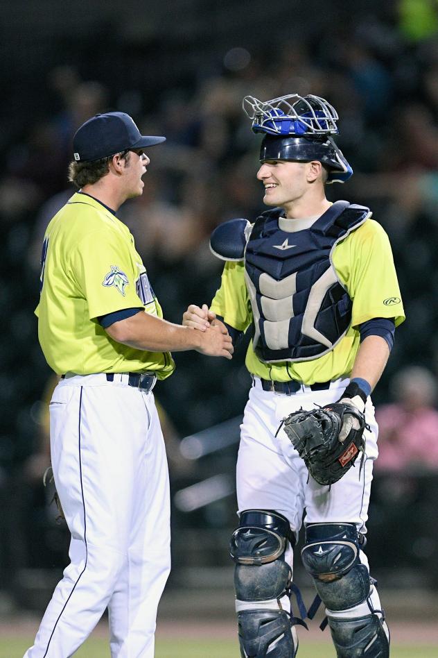 Columbia Fireflies pitcher Allan Winans