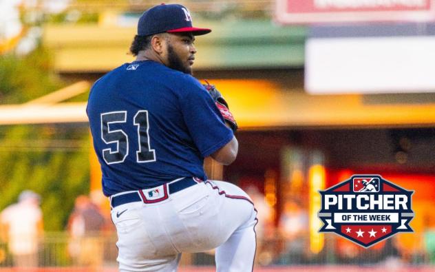 Mississippi Braves pitcher Luis De Avila