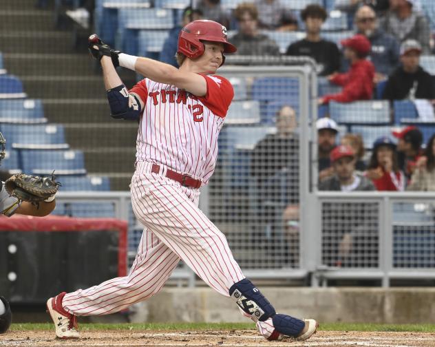 Ottawa Titans outfielder Taylor Wright