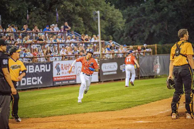 St. Cloud Rox' Anthony Mata in action