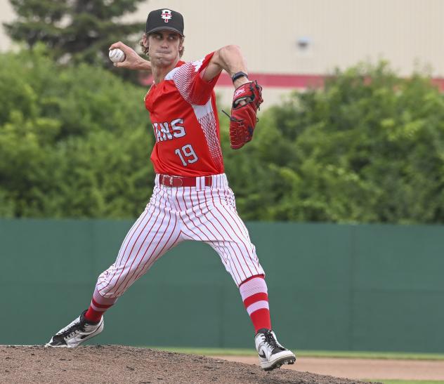 Ottawa Titans' Zac Westcott in action