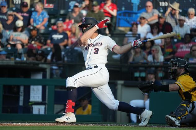 Tacoma Rainiers' Adam Engel at bat