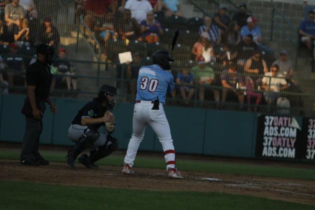 Tri-City Dust Devils infielder Matt Coutney