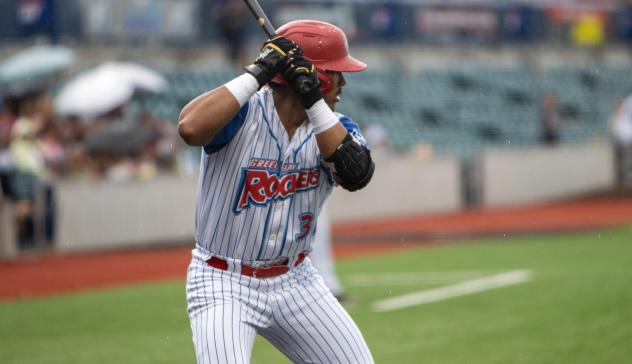 Green Bay Rockers catcher Carlos Hernandez
