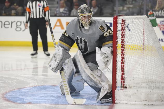 Henderson Silver Knights goaltender Jordan Papirny