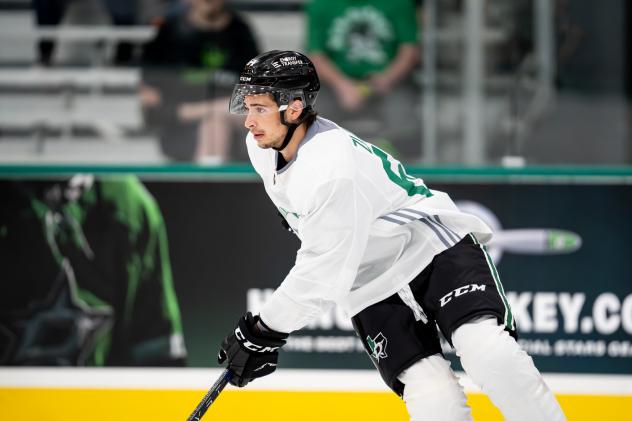 Texas Stars defenseman Ben Zloty