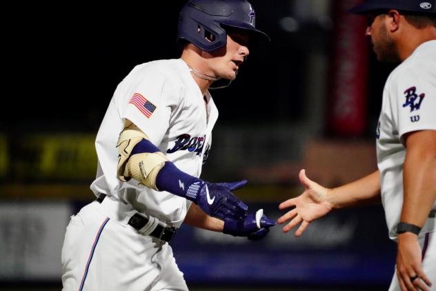 Pensacola Blue Wahoos on game night