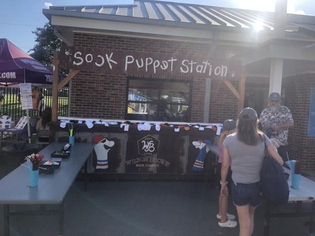 Burlington Sock Puppets Sock Puppet Making Station