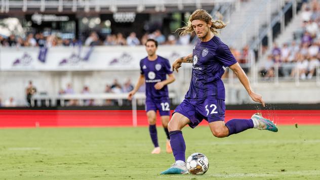 Louisville City FC defender Kyle Adams