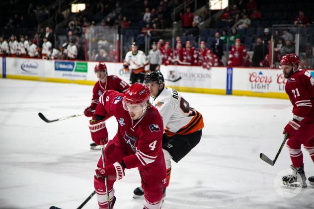 Allen Americans defenseman Kris Myllari
