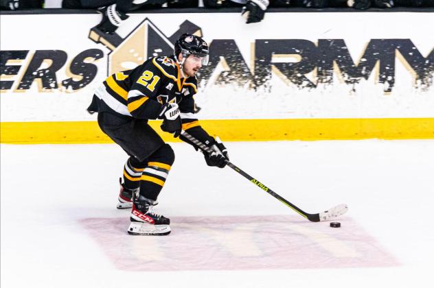 Wheeling Nailers forward Cédric Desruisseaux