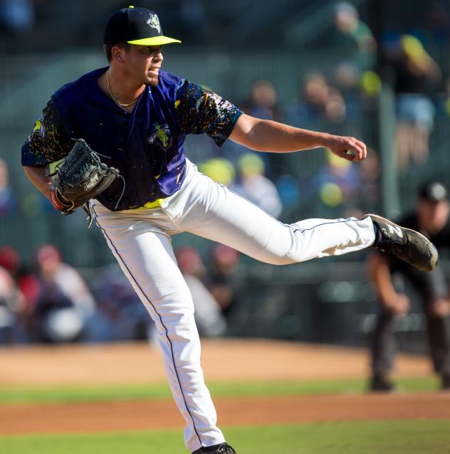 Columbia Fireflies' Ryan Ramsey in action