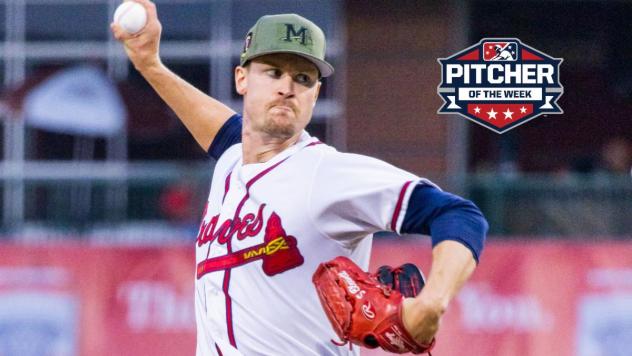Mississippi Braves pitcher Scott Blewett