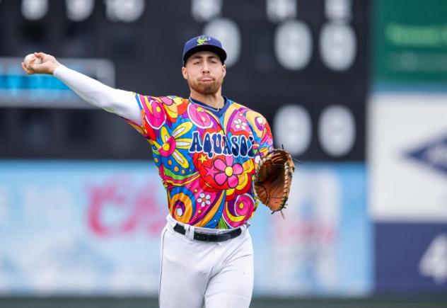 Everett AquaSox Frogstock jersey