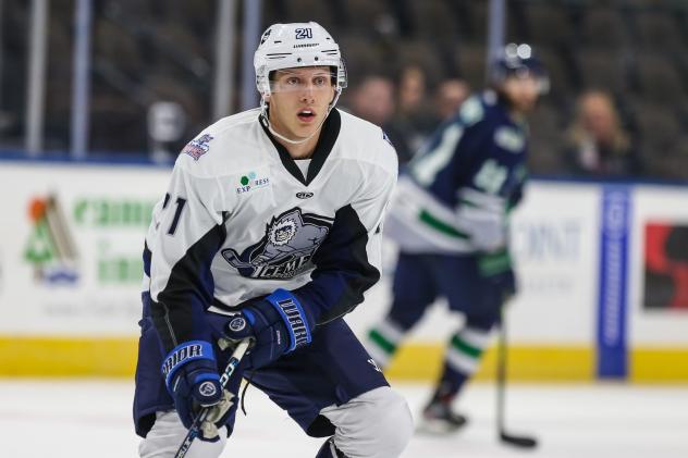 Jacksonville Icemen forward Easton Brodzinski