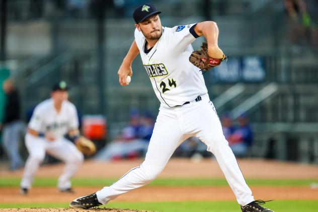 Columbia Fireflies' Ben Sears On The Mound