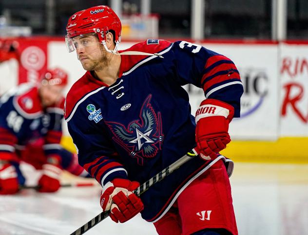Allen Americans defenseman Ryan Gagnon