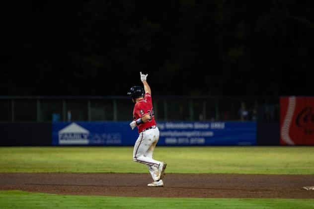 Rome Braves' Adam Zebrowski on game night