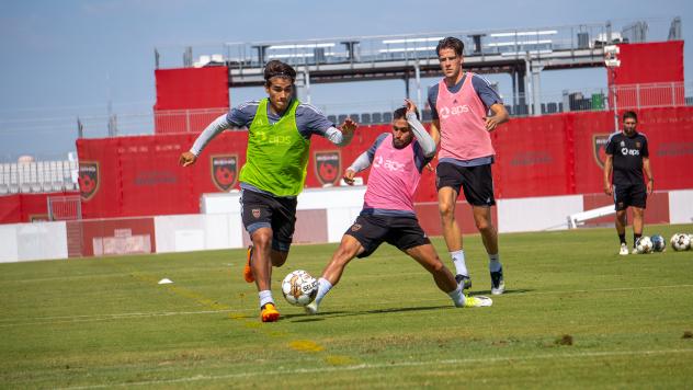 Phoenix Rising FC in training