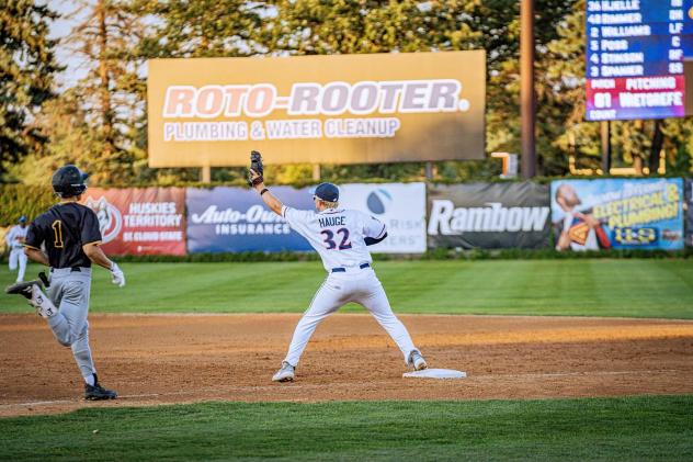 St. Cloud Rox' Jackson Hauge in action