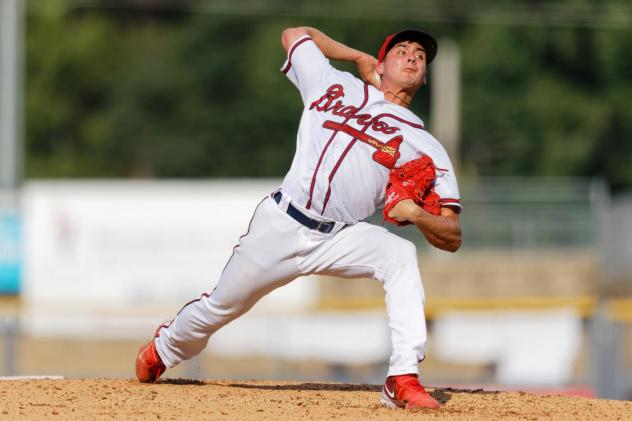 Mississippi Braves' Alan Rangel in action