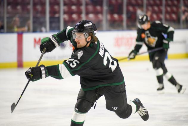 Utah Grizzlies forward Mick Messner