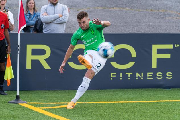 Lexington SC defender Tate Robertson