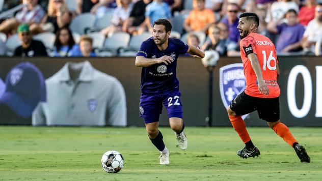 Louisville City FC midfielder Dylan Mares