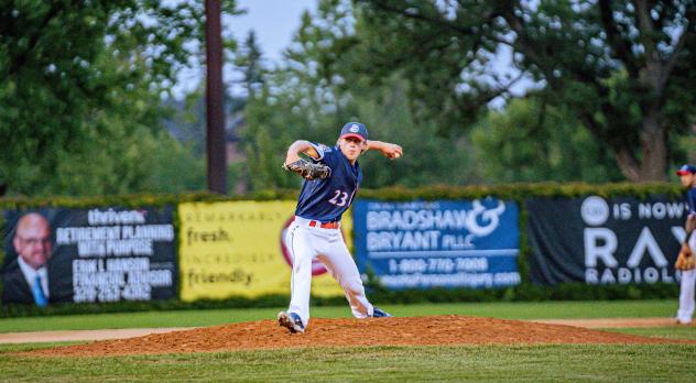 St. Cloud Rox' Mason Olson on the mound