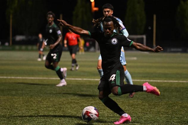 Tacoma Defiance midfielder Frank Daroma