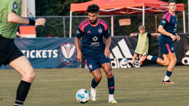 South Georgia Tormenta FC's Pedro Fonseca on the field