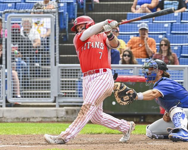 Ottawa Titans infielder A.J. Wright