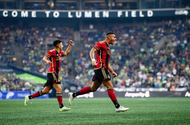 Atlanta United celebrates win