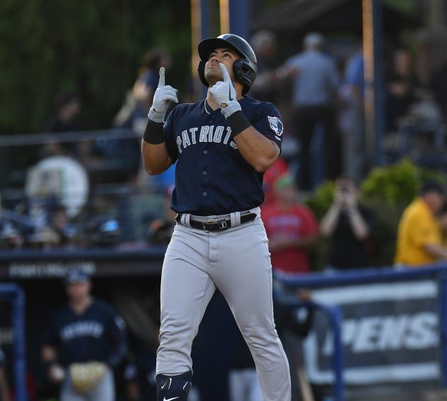 Somerset Patriots outfielder Jasson Dominguez