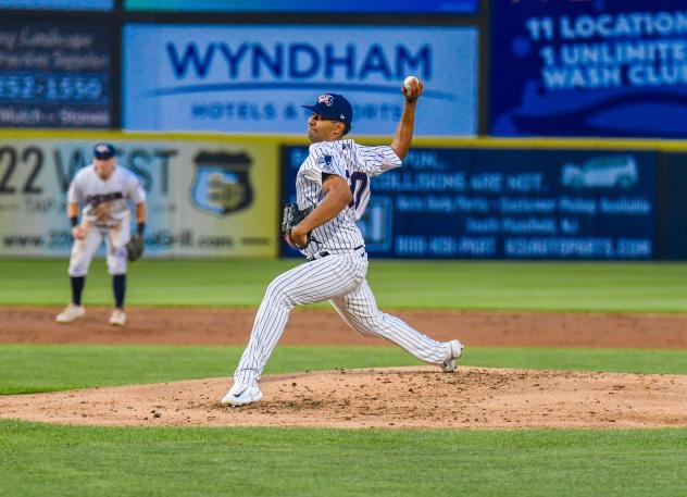 Somerset Patriots' Yoendrys Gomez on game night