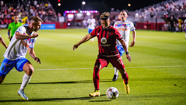 Phoenix Rising FC forward Danny Trejo