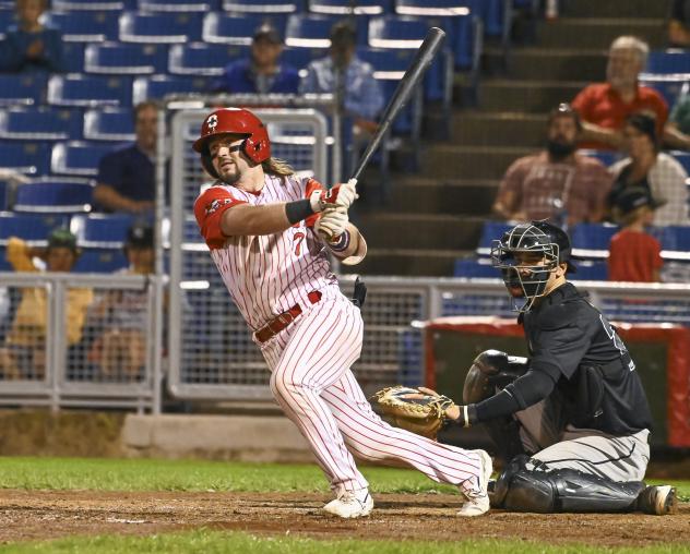 Ottawa Titans infielder A.J. Wright
