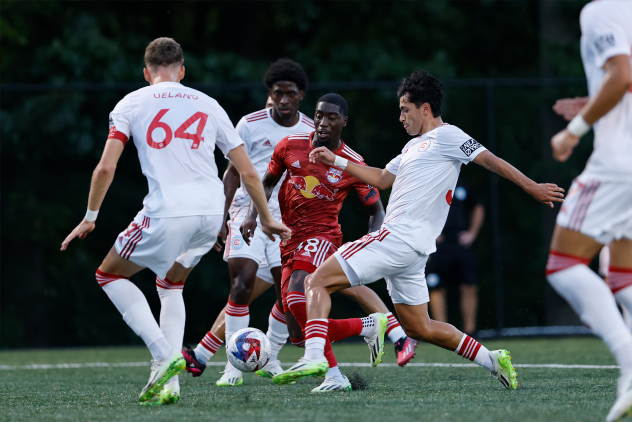 Chicago Fire FC II battles the New York Red Bulls II