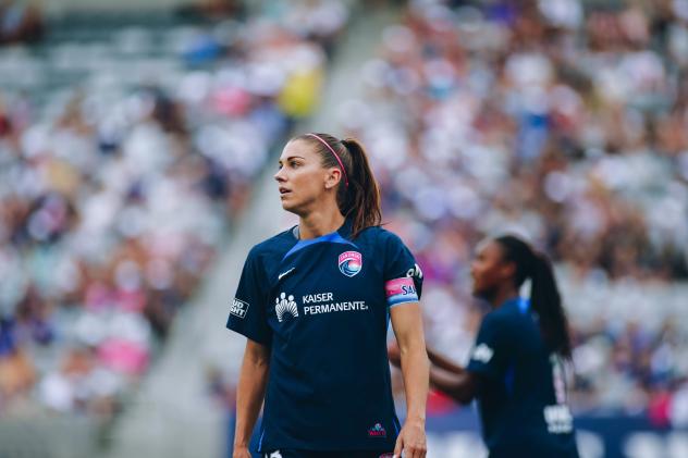 San Diego Wave FC forward Alex Morgan