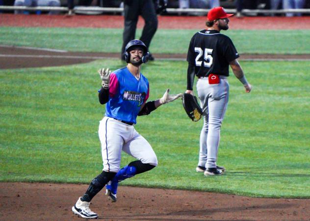 Pensacola Blue Wahoos on game night
