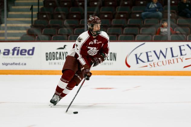 Peterborough Petes defenceman Liam Ladds