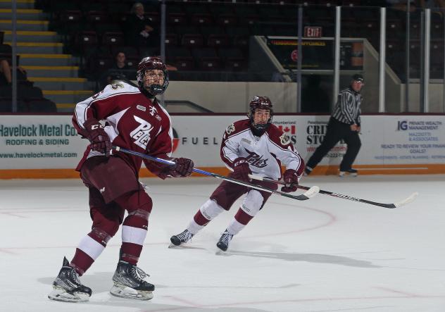 Peterborough Petes on the ice