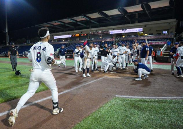 Pensacola Blue Wahoos' Victor Mesa Jr. on game night