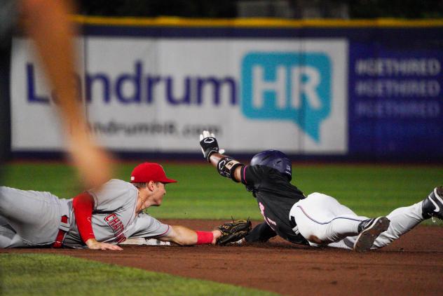 Pensacola Blue Wahoos and Chattanooga Lookouts in action