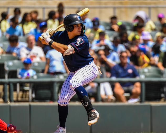Caleb Durbin of the Somerset Patriots